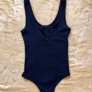 Brandy Melville Steele Bodysuit black